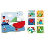 Djeco: Tangramini - Képkirakó kicsiknek