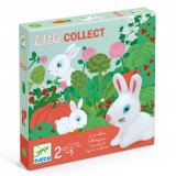 Djeco Társasjáték Nyuszi ül a fűben - Little collect