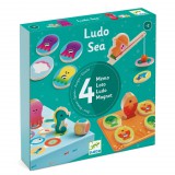 Djeco Társasjáték Tengerben - Ludo Sea 4 games