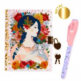 Djeco Titkos napló varázstollal - Oana secret notebook - Magic felt pen