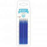 Djeco Tollbetét - Kék, 6 db-os - Set of 6 blue refills - medium point