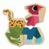 Djeco Vicces állat mix - Mágneses kirakó - Mixanimo - DJ03126