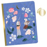 Djeco Virágos jegyzetfüzet - A/5-ös - Cecile Notebook - DD03568