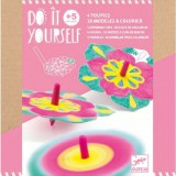 Djeco Virágos pörgettyű készítő - Csináld magad - Flowers