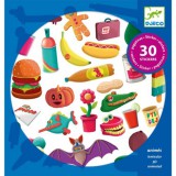 Djeco X-sugárzás - Matricák 30 db - X-rays - DJ09267