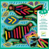 Djeco Zsenilia állatok - Képalkotás fűzéssel - Super soft - DJ09896