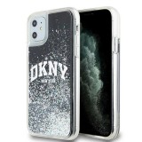 DKNY DKHCN61LBNAEK Liquid Glitter Big Logo tok iPhone 11 - fekete