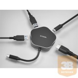 DLINK D-Link 4-in-1 USB-C Hub with HDMI and Power Delivery