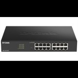 DLINK D-LINK Switch 16x1000Mbps Fémházas Asztali Menedzselhető, DGS-1100-16V2 (DGS-1100-16V2)