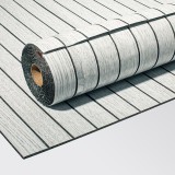 DMS Öntapadós PVC panel, 280 x 60 cm, Világos szürke lambéria minta