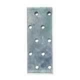 DMX Összekötő lemez perf. 100 x 400 / 2 mm horganyzott