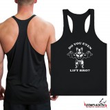 Do you even lift bro? - Stringer fekete trikó