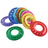 Dobókorong, frizbi - lyukas 24 cm-es - Dohány-Toys 406