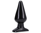 Doc Johnson fekete anál plug - classic, nagy - (14,5cm)