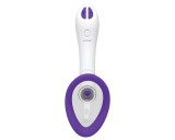 Doc Johnson Intimate - vibrációs szívó pumpa szett (lila)