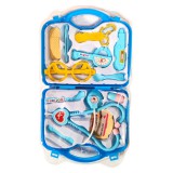 Doctor Toys Orvosi táska műszerekkel kék 13 db-os
