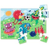 Dodo: Cuki szörnyek mini puzzle - 35 darabos