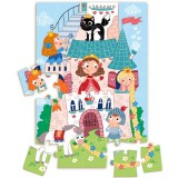 Dodo: Hercegnők a várban mini puzzle - 35 darabos