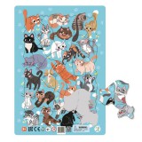 Dodo: Keretes puzzle, 53 darabos - Cicák