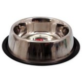 Dog Fantasy rozsdamentes tál kutyáknak - csúszásgátlóval, 0,94l