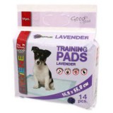 DOG FANTASY Tisztasági és kiképző alátétek 55 x 55 cm, levendula - 14 db