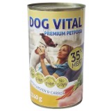 -Dog Vital konzerv chicken&carrot 1240gr Dog Vital konzerv chicken&carrot 1240gr