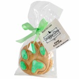 DoggyeBag kézműves kutyakeksz – joghurtbevonatos mancsfalat, zöld, 2 db