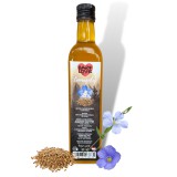 Dogledesign 100% Lenmagolaj, hidegen sajtolt, 500ml - BARF LOVE