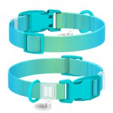 Dogledesign WAUDOG színátmenetes kutya nyakörv - kék