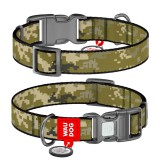 Dogledesign WAUDOG textil kutya nyakörv Military