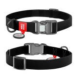 Dogledesign WAUDOG vízálló kutya nyakörv - fekete