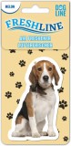 Dogline kutyás autóillatosító (Beagle; Sárgadinnye illat)