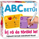 Dohány Írj rá és töröld le: ABC betűi fejlesztő kártyák