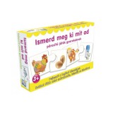 Dohány Ismerd meg ki mit ad párosító játék gyerekeknek