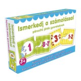 Dohány Ismerkedj a számolással párosító játék gyerekeknek