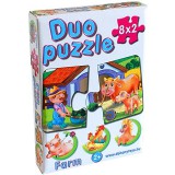Dohány-Toys Bébi Duo puzzle – Farm állatokkal
