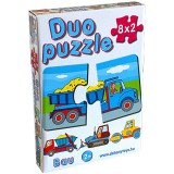 Dohány-Toys Bébi Duo puzzle – Munkagépekkel