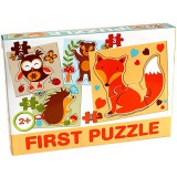 Dohány-Toys Bébi First puzzle – Erdei állatokkal