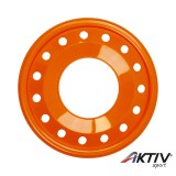 Dohány Toys Frizbi 24 cm lyukas narancs