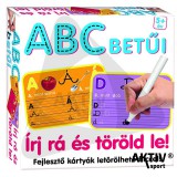 Dohány Toys Írj rá és töröld le ABC betűi