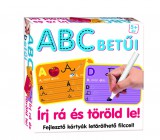Dohány-Toys Írj rá és töröld le! – ABC betűi fejlesztő játék – D-Toys