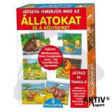 Dohány Toys Játszva ismerjük meg az állatokat és a kölykeit