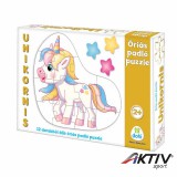 Dohány Toys Óriás padló puzzle unikornis