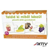 Dohány Toys Párosító játék Találd ki miből készül