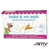 Dohány Toys Párosító játék Találd ki mit eszik