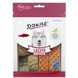 Dokas szárított lazac csíkokban