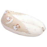 DOM-BER DOMBABY terhességi és szoptatós párna 30x120 cm BÉZS CSILLAGOS
