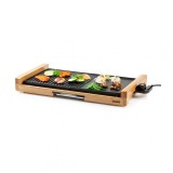 Domo DO8311TP bambusz keretes Teppanyaki grillsütő (DO8311TP) - Elektromos sütők és grillek