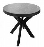 Don 70 cm kerek asztal antracit