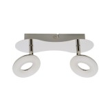 Donat Led 2-es króm mennyezeti lámpa